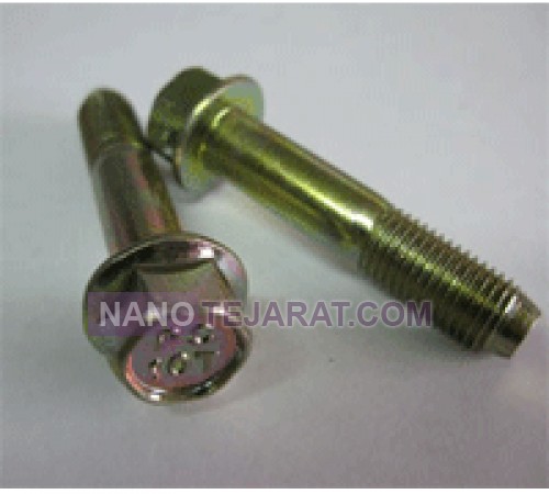 Bolt and flange